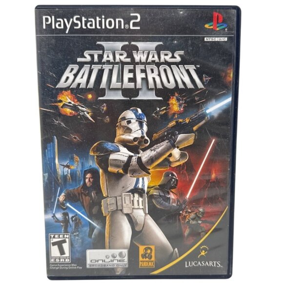 Star Wars Battlefront 2 PlayStation 2 Game Complete With Case - Picture 1 of 3